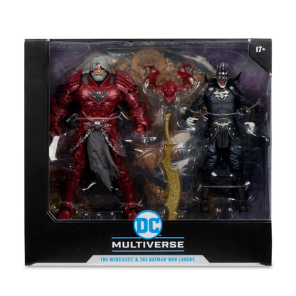 McFarlane Toys DC Comics Batman Who Laughs #4 (Knight Armor) & The Merciless (Dark Multiverse) 2 Pack