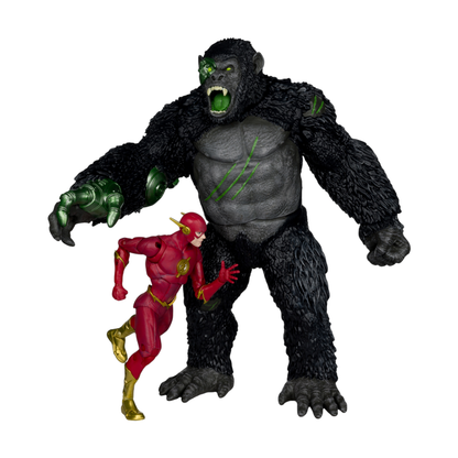 McFarlane Toys DC Comics The Flash Vs Titano 7" Megafig 2 Pack