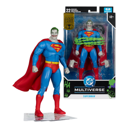 McFarlane Toys DC Multiverse Superman Action Comics 1000/Jokerized (Gold Label) 7" Figure