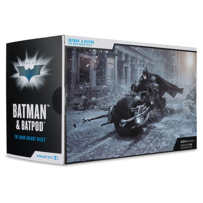 McFarlane Toys Batman Dark Knight Batpod With Batman