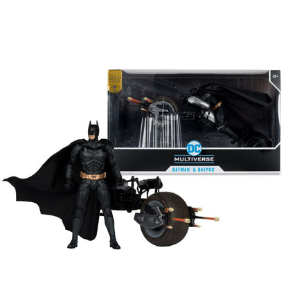 McFarlane Toys Batman Dark Knight Batpod With Batman