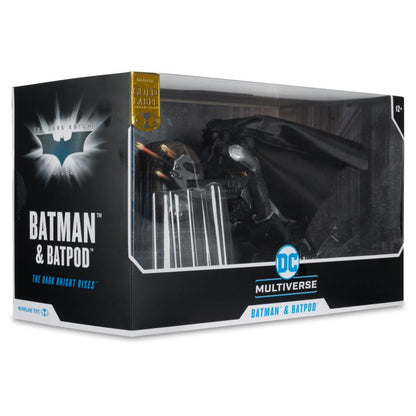 McFarlane Toys Batman Dark Knight Batpod With Batman