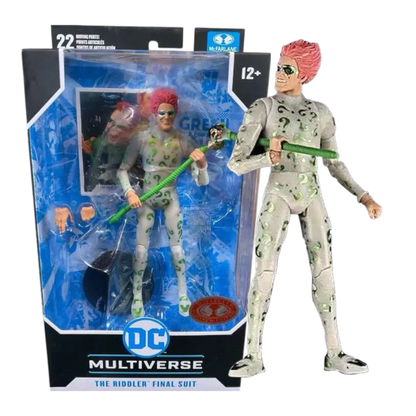 McFarlane Toys Batman Forever DC Multiverse Riddler Final Suit (Chase Version) 7" Figure