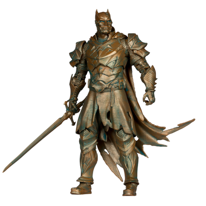McFarlane Toys DC Multiverse Batman (Dark Knights Of Steel) Patina Gold Label 7" Figure