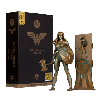 McFarlane Toys DC Multiverse Wonder Woman (Classic) (Patina)(Gold Label) 7" Figure