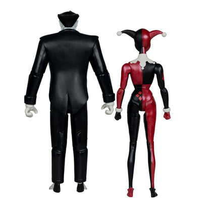 McFarlane Toys DC Direct Batman Animated (Comic) Harley Quinn & The Joker (Mad Love) Gold Label