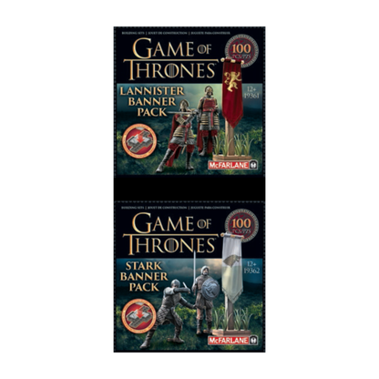 McFarlane Toys A Game of Thrones Construction Set Banner Pack Assortment