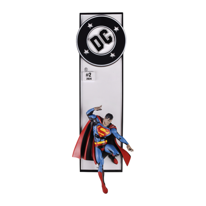McFarlane Toys DC Comics Superman Comic Corner Box 1:10 Scale Resin Wall Art Statue