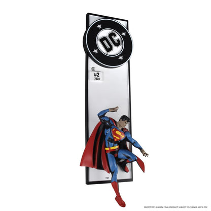 McFarlane Toys DC Comics Superman Comic Corner Box 1:10 Scale Resin Wall Art Statue