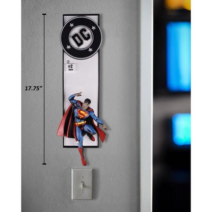 McFarlane Toys DC Comics Superman Comic Corner Box 1:10 Scale Resin Wall Art Statue