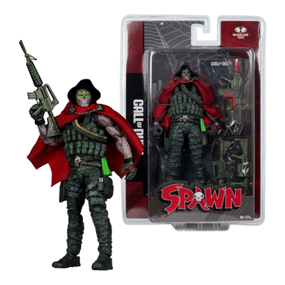 McFarlane Toys Call Of Duty Burned Spawn 7" Figure