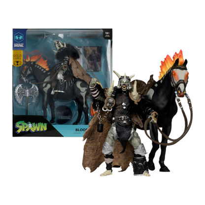 McFarlane Toys Spawn Bloodaxe "Spawn The Dark Ages" 2PK Gold Label 7" Figure