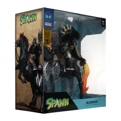 McFarlane Toys Spawn Bloodaxe "Spawn The Dark Ages" 2PK Gold Label 7" Figure