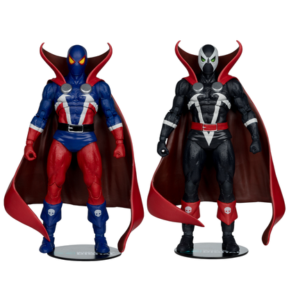 McFarlane Toys Spawn 1977 Spawn (with Comic) 7" Action Figure Assortment
