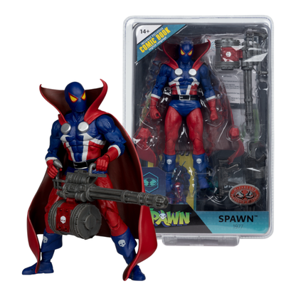 McFarlane Toys Spawn   1977 Spawn 7" Action Figure with Comic
