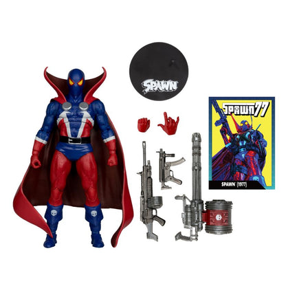 McFarlane Toys Spawn   1977 Spawn 7" Action Figure with Comic