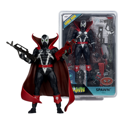 McFarlane Toys Spawn   1977 Spawn (Variant) 7" Action Figure with Comic