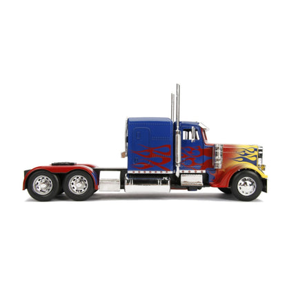 Jada Toys Transformers (2007) Optimus Prime T1 1:24 Hollywood Ride