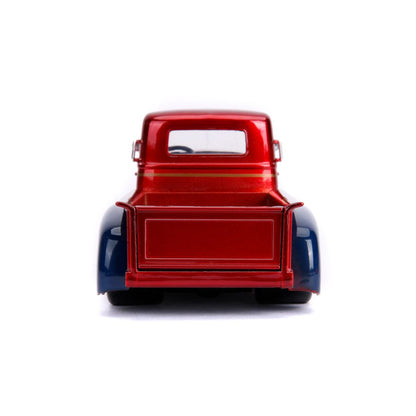 Jada Toys DC Comics Bombshells Wonder Woman Chevy Pickup 1:24 Scale Hollywood Rides Diecast Vehicle