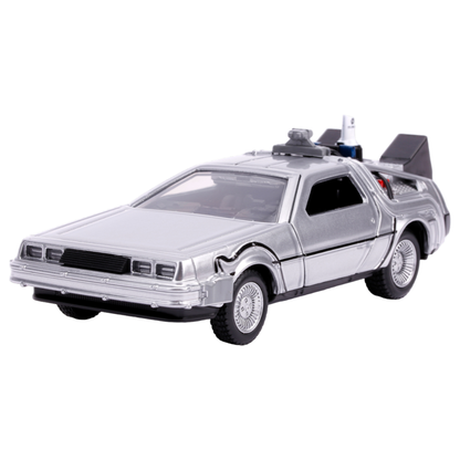 Jada Toys Back to the Future Part II Delorean 1:32 Scale Hollywood Ride