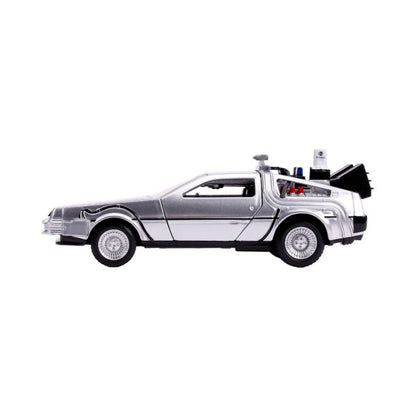 Jada Toys Back to the Future Part II Delorean 1:32 Scale Hollywood Ride