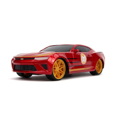 Jada Toys Marvel Comics 2016 Chevy Camaso SS (Iron Man) 1:16 Scale Remote Control Car