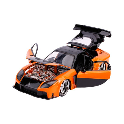 Jada Toys Fast & Furious Han's Mazda RX 7 1:24 Scale Hollywood Ride