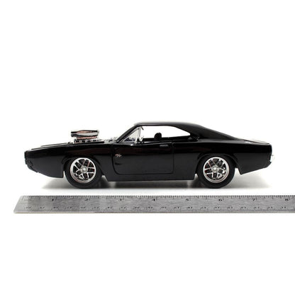 Jada Toys Fast & Furious 1970 Dodge Charger 1:24 with Dom Hollywood Ride
