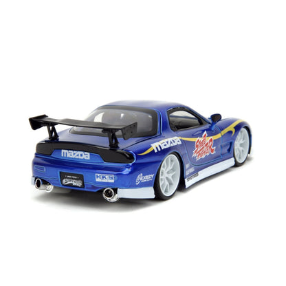 Jada Toys Street Fighter Mazda RX 7 (1993) 1:24 Scale with Chun Li Figure
