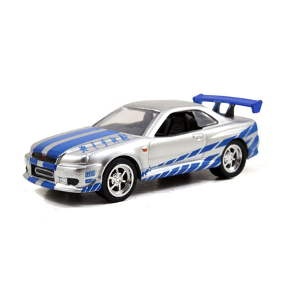 Jada Toys Fast & Furious Brian's Nissan GT R 1:55 Scale Diecast Model Kit