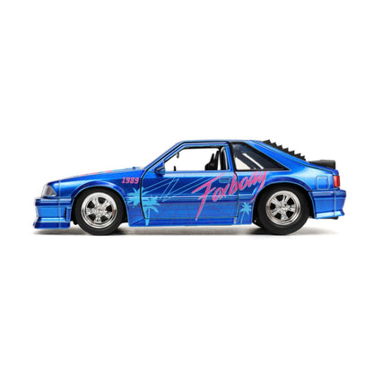 Jada Toys I Love The 80's 1989 Ford Mustang GT 1:24 Scale