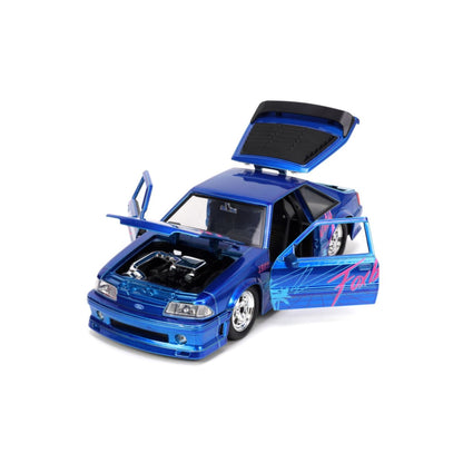 Jada Toys I Love The 80's 1989 Ford Mustang GT 1:24 Scale