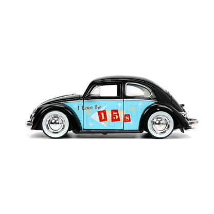 Jada Toys I Love The 50's 1959 Volkswagen Beetle 1:24 Scale