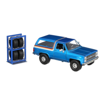 Jada Toys Just Trucks 1980 Chevy K5 Blazer Blue 1:24 Scale