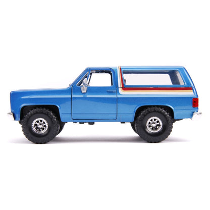 Jada Toys Just Trucks 1980 Chevy K5 Blazer Blue 1:24 Scale