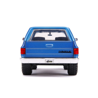 Jada Toys Just Trucks 1980 Chevy K5 Blazer Blue 1:24 Scale
