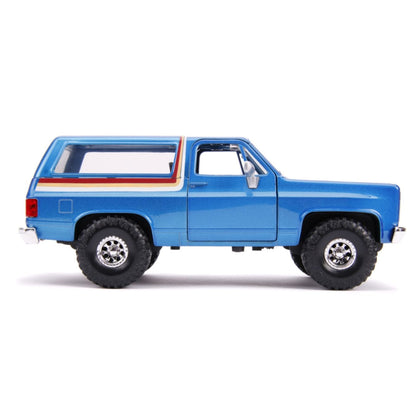 Jada Toys Just Trucks 1980 Chevy K5 Blazer Blue 1:24 Scale