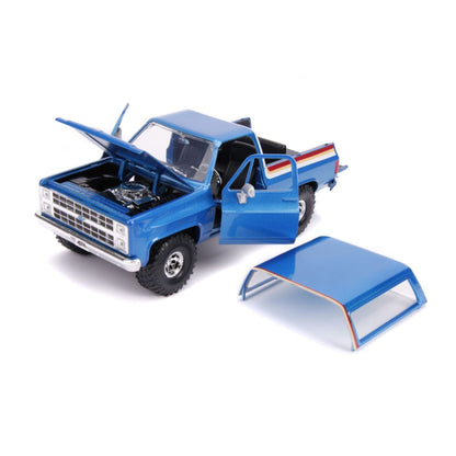 Jada Toys Just Trucks 1980 Chevy K5 Blazer Blue 1:24 Scale