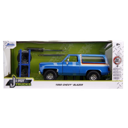 Jada Toys Just Trucks 1980 Chevy K5 Blazer Blue 1:24 Scale