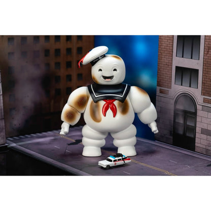 Jada Toys Ghostbusters StayPuft 6" with Ecto 1 (Next Level) Nano Set