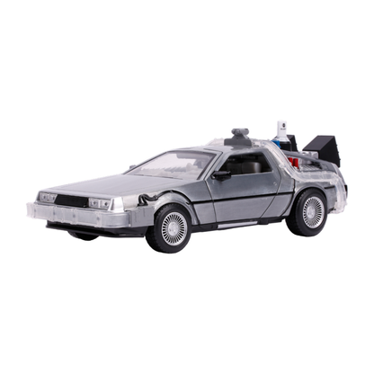 Jada Toys Back to the Future Part II Delorean 1:24 Scale Hollywood Ride