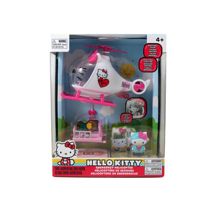 Jada Toys Hello Kitty 7'' Helicopter Playset