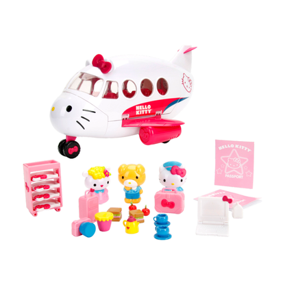 Jada Toys Hello Kitty 13.38" Airline Playset