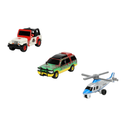 Jada Toys Jurassic Park Nano Hollywood Ride 3 Pack