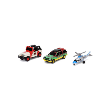 Jada Toys Jurassic Park Nano Hollywood Ride 3 Pack