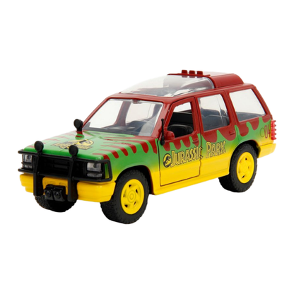 Jada Toys Jurassic Park 1993 Ford Explorer 1:32 Scale Vehicle (30th Anniversary)