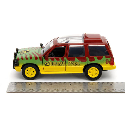Jada Toys Jurassic Park 1993 Ford Explorer 1:32 Scale Vehicle (30th Anniversary)