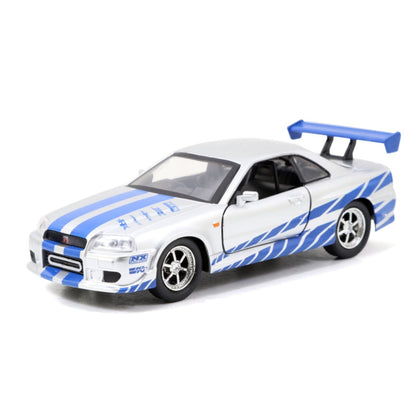 Jada Toys Fast & Furious Brian's Nissan Skyline GT R Twin Pack 1:32 Scale