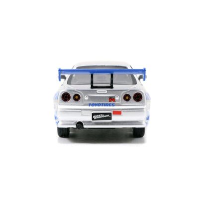 Jada Toys Fast & Furious Brian's Nissan Skyline GT R Twin Pack 1:32 Scale