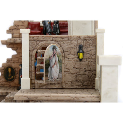 Jada Toys Harry Potter Hogwarts Scene with 10 Nano MetalFig Play Set